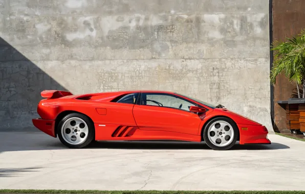 Lamborghini, side view, Diablo, Lamborghini, Lamborghini Diablo SE30