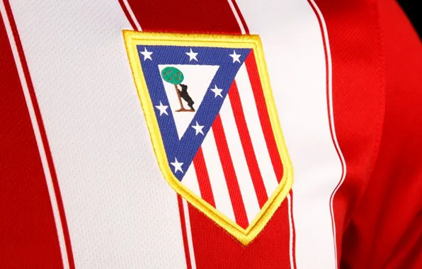 Picture football, club, Sport, emblem, football, embroidery, Atletico Madrid, Club Atlético de Madrid