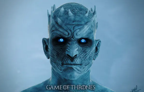 Picture look, freak, monster, Game Of Thrones Night King