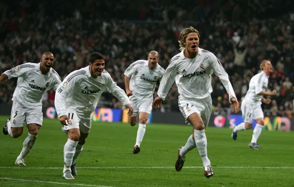 Picture Sport, Star, Football, David Beckham, David Beckham, Football, Real Madrid, Player
