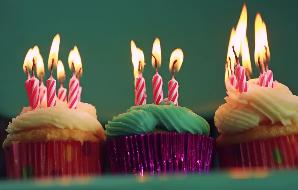 Picture Happy, Birthday, Cupcakes