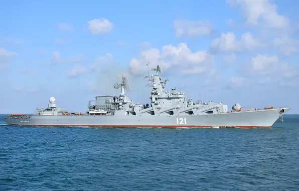 Moscow, cruiser, rocket, the project 1164