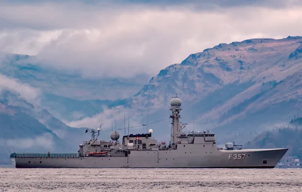 Denmark, frigate, HDMS Thetis