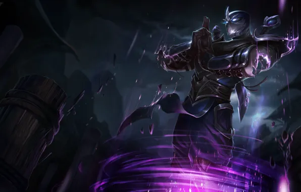Magic, fantasy, Shen, League of Legends, Riot Games, Alex Flores, Kelly Aleshire