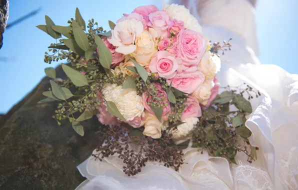 Bouquet, wedding, wedding