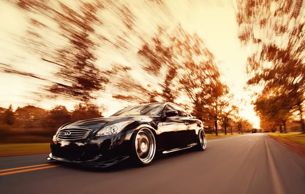 Picture road, speed, infinity, g37