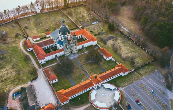 Lithuania, Kaunas, Monastery, Pažaislis