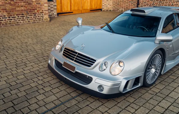 Picture Mercedes-Benz, close-up, AMG, CLK, front, Mercedes-Benz CLK GTR AMG Coupe