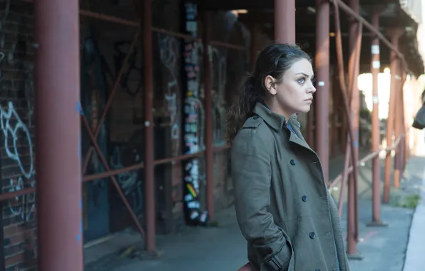 Mila Kunis, Sharon Gill, The Angriest Man in Brooklyn, This morning in new York