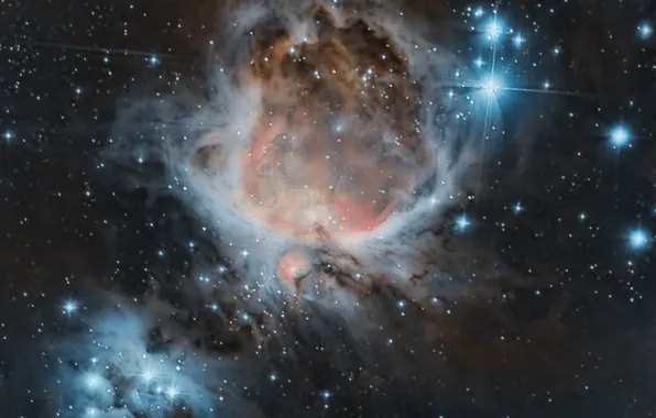 Picture space, stars, infinity, The Orion Nebula