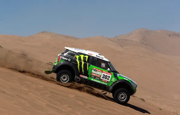 Mini Cooper, Heat, Dakar, Dunes, Rally, MINI, Mini Cooper, X-raid