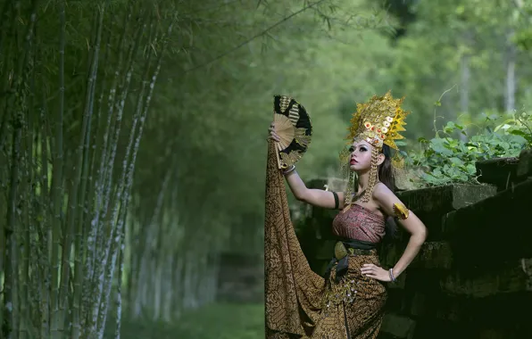 Girl, style, background