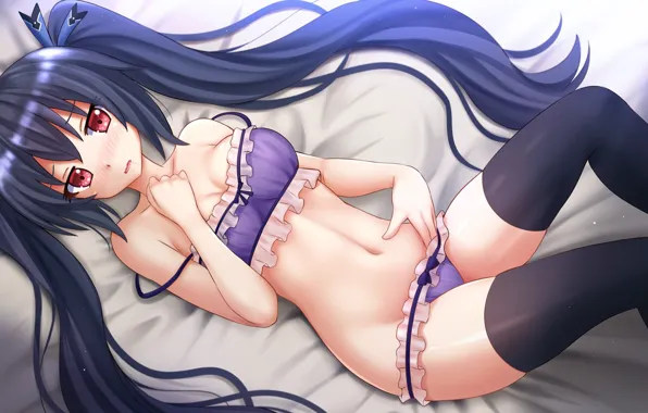 Kawaii, pantsu, bra, panties, breast, blush, anime, beautiful