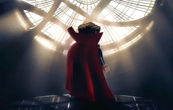 Toy, Lego, hero, yuusha, Doctor Strange, mahou, Lego Doctor Strange