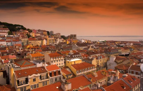 The city, Portugal, Lisbon
