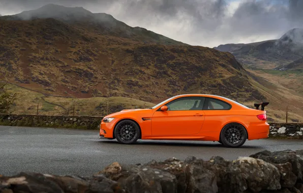 Picture car, BMW, E92, orange, BMW M3 GTS, M3