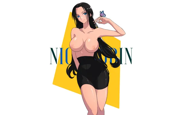 Girl, sexy, One Piece, boobs, anime, nude, erotic, attractive
