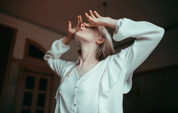 Picture pose, girl, Juliana Naidenova