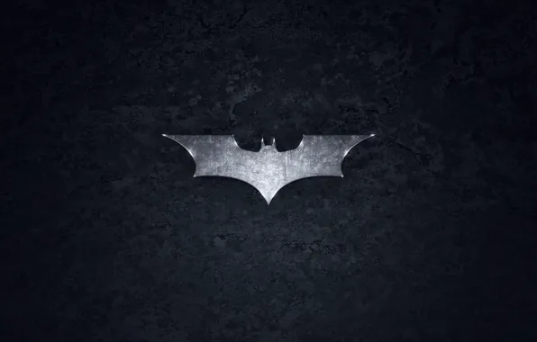 Picture grey, Batman, logo