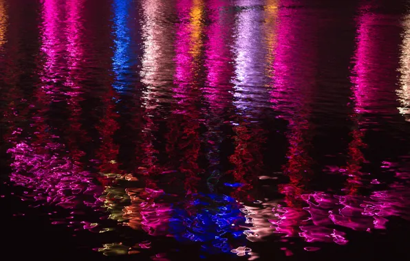 Colors, light, bridge, khorramshahr