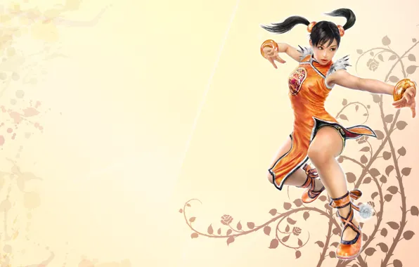 Picture background, light, Tekken, Tekken, Xiaoyu, Tekken 6