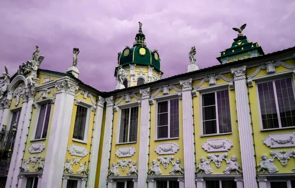 The sky, The building, Architecture