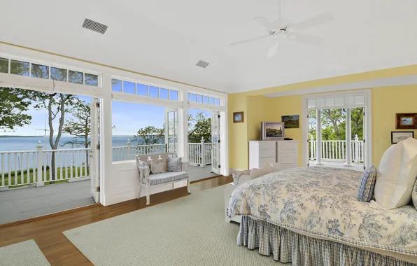 Room, Windows, interior, door, bedroom