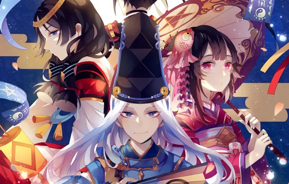 Kagura, Onmyouji, Onmyoji, Abe no Seimei, Onmyouji (NetEase), Minamoto no Hiromasa, Yaobikuni