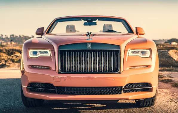 Rolls-Royce, front, Dawn, Rolls-Royce Dawn Black Badge
