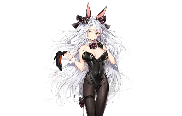 Girl, sexy, cleavage, long hair, boobs, anime, beautiful, pretty
