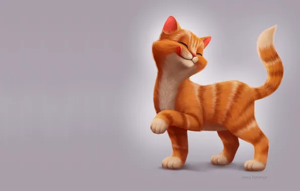 Cat, mood, art, children's, Purina | Cat, Jenny Defensor