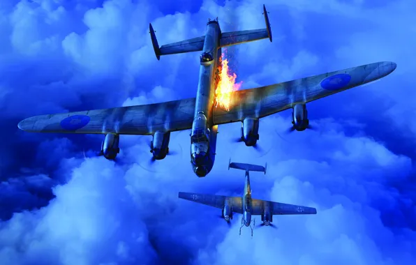 Messerschmitt, Bomber, Avro 683 Lancaster, Bf.110G-4