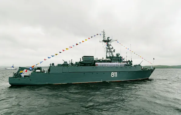 Sea, minesweeper, Humanenko
