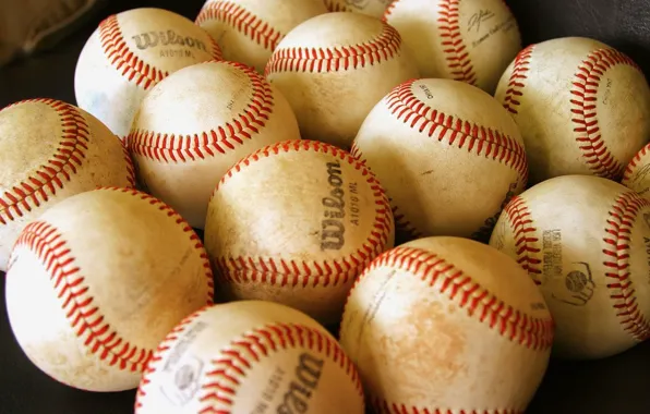 Balls, baseball, wilson