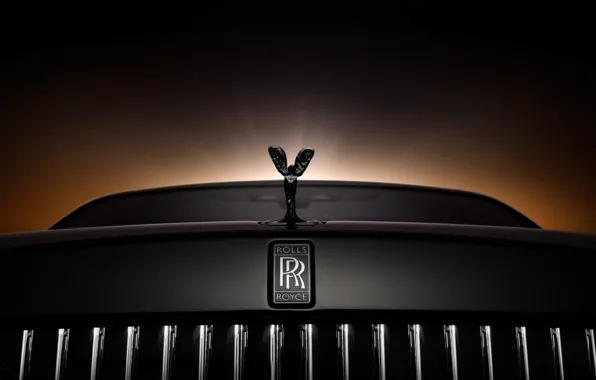 Picture Rolls-Royce, logo, Ghost, Rolls-Royce Black Badge Ghost