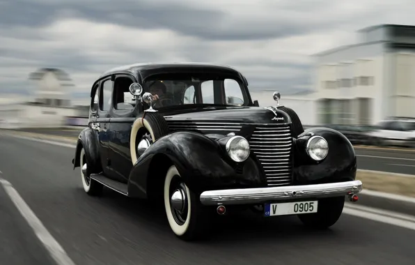Black, sedan, 1938, Skoda, Skoda, Superb, 3000 OHV