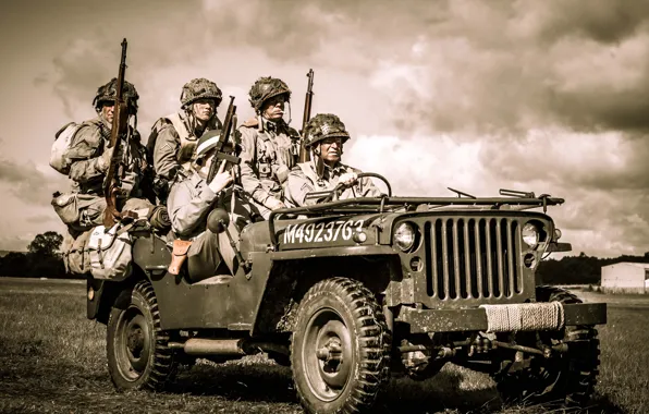 Weapons, soldiers, equipment, Jeep, "Willis-MV&ampquot;, Willys MB