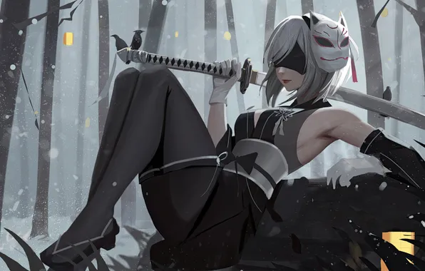 Picture game, 2b nier automata, analyzing