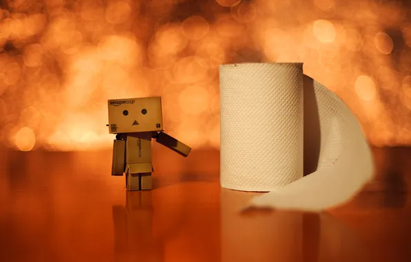 Picture paper, box, Wallpaper, man, wallpaper, danbo, danboard, toilet