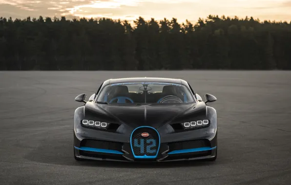 Bugatti, supercar, hypercar, 2017, Chiron, 42 seconds