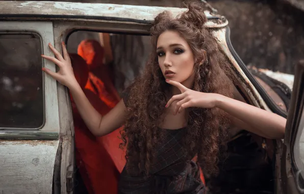 Picture makeup, sponge, Oleg Demyanchenko, Eva Shcherban