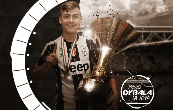 Wallpaper, sport, stadium, football, player, Paulo Dybala, Juventus FC, Juventus Stadium