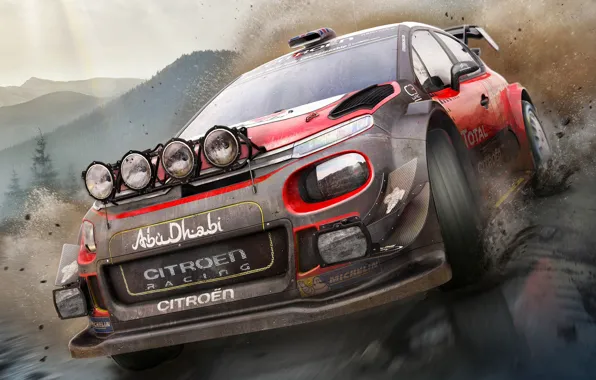 Citroen C3, WRC 7, BigBen Interactives, Pack Shot
