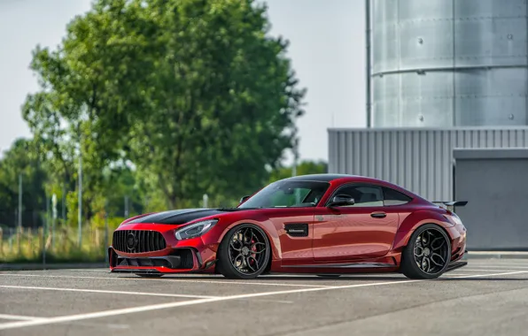 Mercedes-Benz, side view, AMG, 2018, Prior Design, GT S, PD700GTR