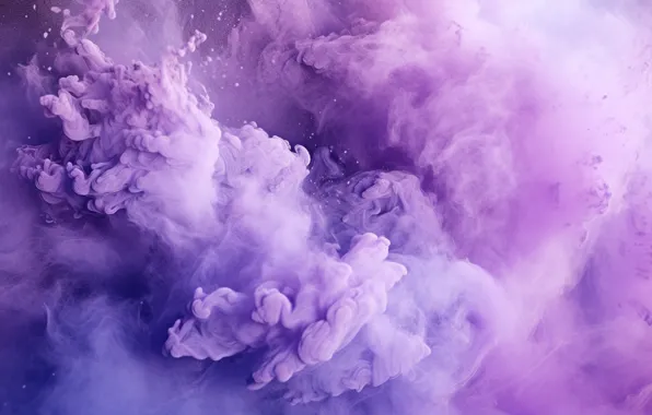 The explosion, abstraction, fog, background, lilac, pink, smoke, splash