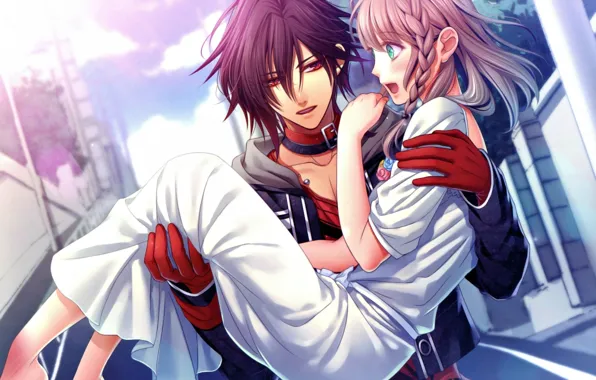 Girl, romance, Guy, AMNESIA