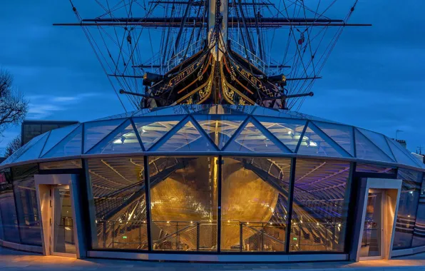 Picture England, London, sailboat, Clipper, Greenwich, Cutty Sark