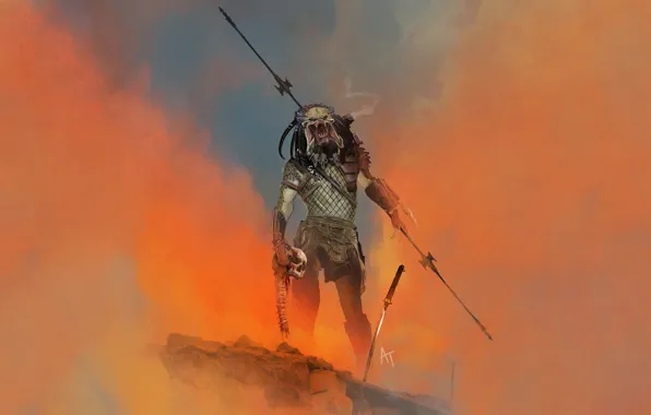 Predator, Fan Art, Science Fiction, Comic Art, Jose Angel Jammed Fernandez, by Jose Angel Jammed …