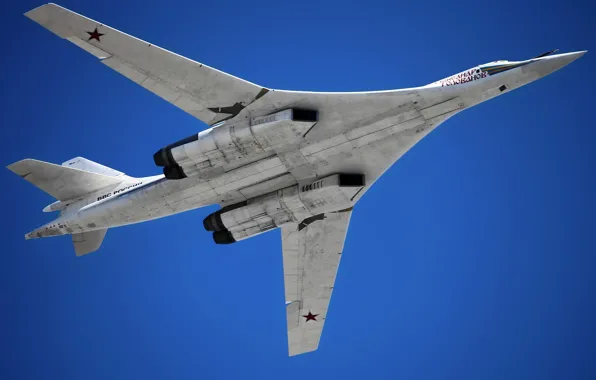 Picture Russia, bomber, missile, strategic, BBC, The Tu-160, white Swan, Blackjack