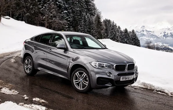 Picture winter, snow, BMW, BMW, xDrive, UK-spec, F16, 2015